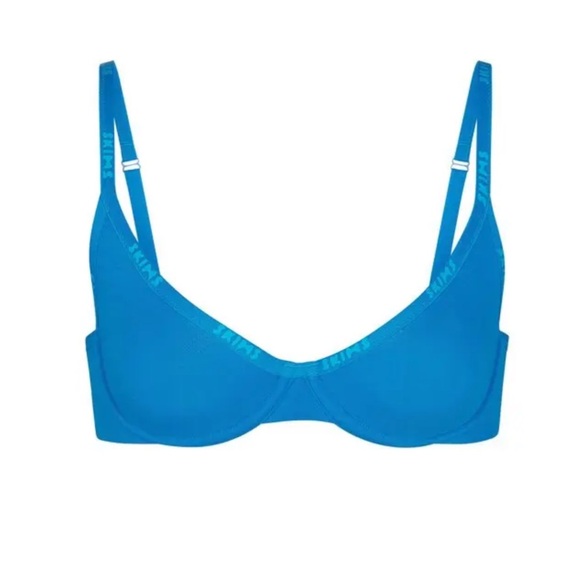Skims Cotton Demi Logo Bra size 44H - Picture 3 of 6